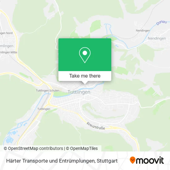 Карта Härter Transporte und Entrümplungen