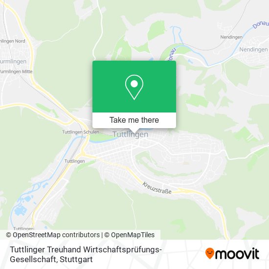 Tuttlinger Treuhand Wirtschaftsprüfungs- Gesellschaft map