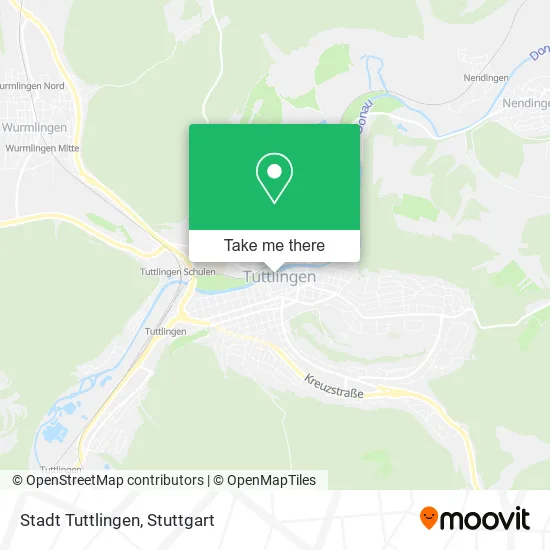 Карта Stadt Tuttlingen