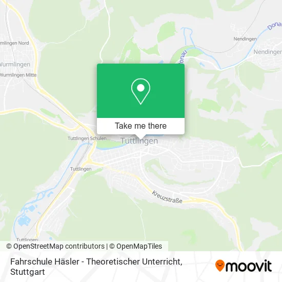 Карта Fahrschule Häsler - Theoretischer Unterricht