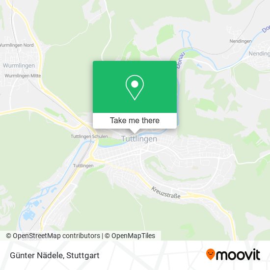 Günter Nädele map
