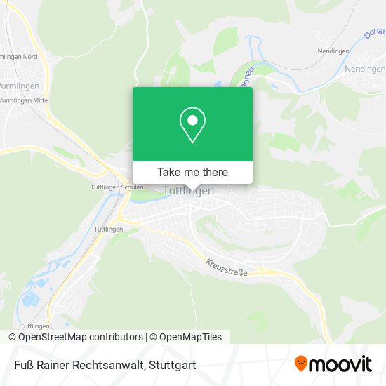Fuß Rainer Rechtsanwalt map