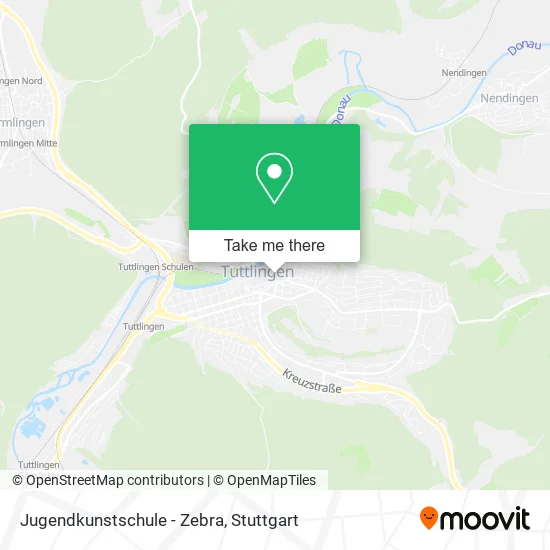 Карта Jugendkunstschule - Zebra