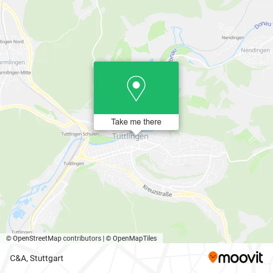 C&A map