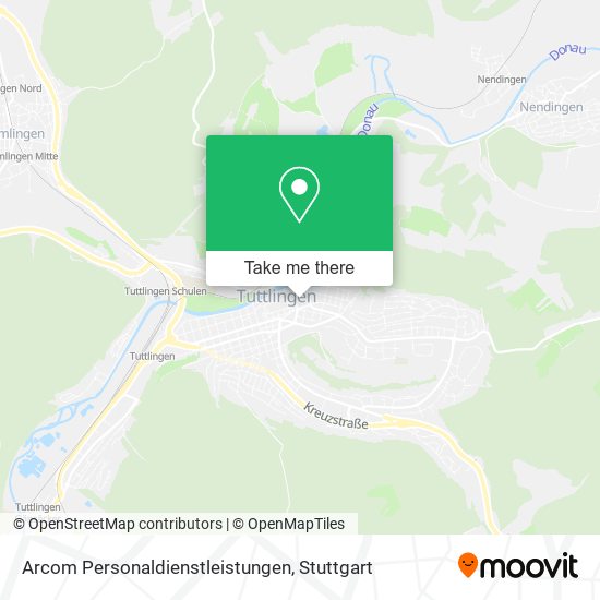 Arcom Personaldienstleistungen map