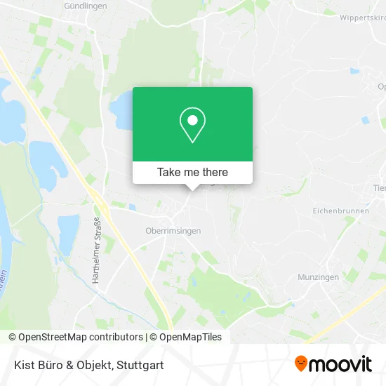 Карта Kist Büro & Objekt