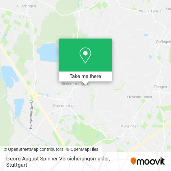 Карта Georg August Spinner Versicherungsmakler