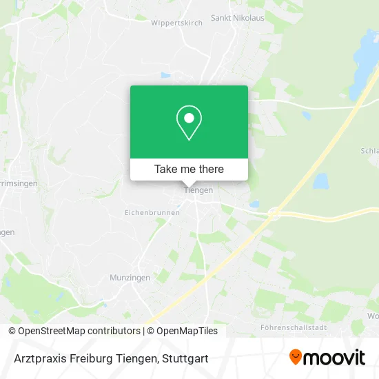 Карта Arztpraxis Freiburg Tiengen