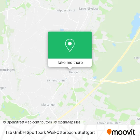 Карта Tsb GmbH Sportpark Weil-Otterbach