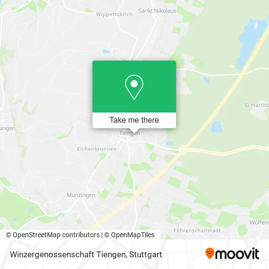 Карта Winzergenossenschaft Tiengen