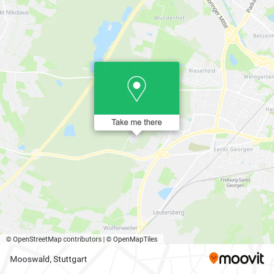 Карта Mooswald