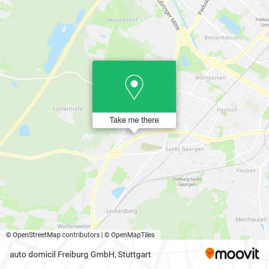 Карта auto domicil Freiburg GmbH