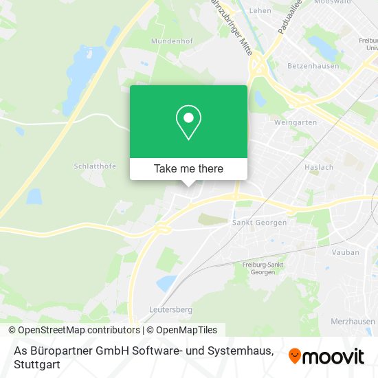 Карта As Büropartner GmbH Software- und Systemhaus