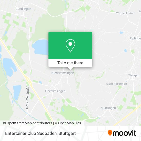 Entertainer Club Südbaden map