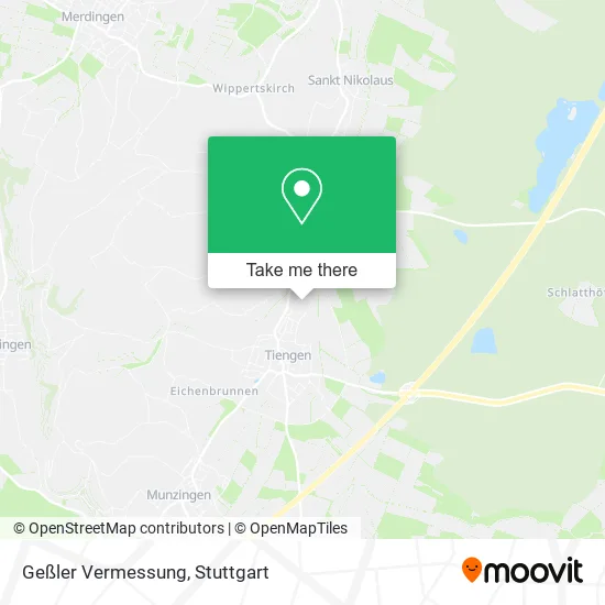 Карта Geßler Vermessung