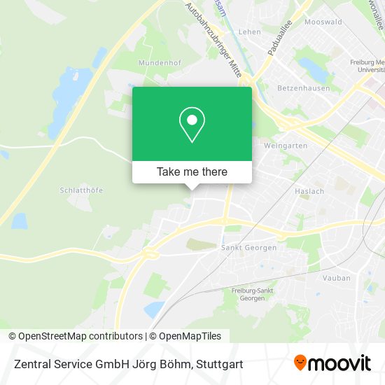 Карта Zentral Service GmbH Jörg Böhm