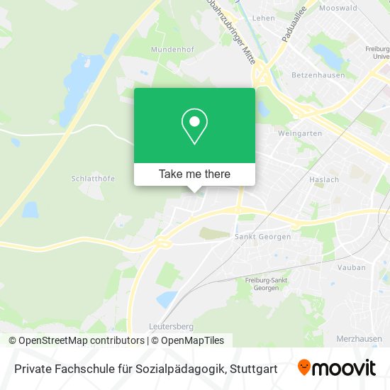 Private Fachschule für Sozialpädagogik map