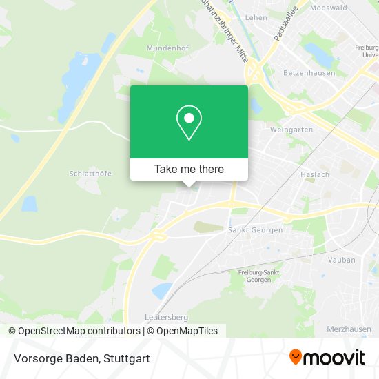 Карта Vorsorge Baden
