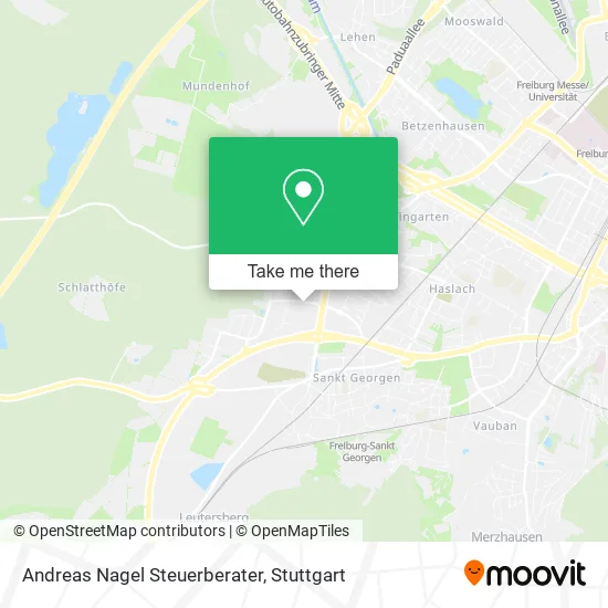 Карта Andreas Nagel Steuerberater
