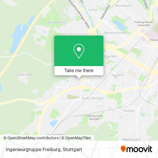 Ingenieurgruppe Freiburg map