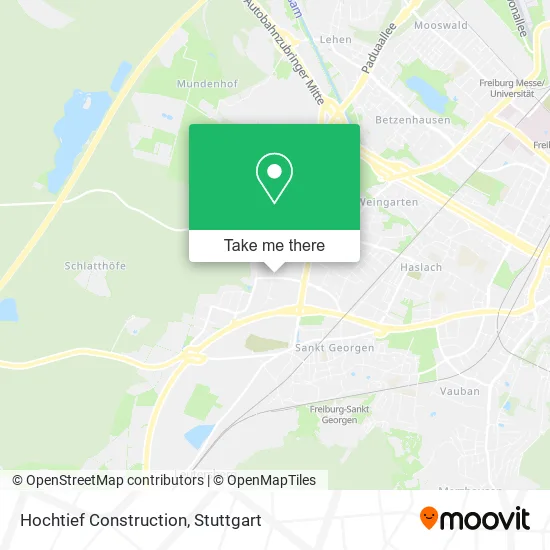 Карта Hochtief Construction