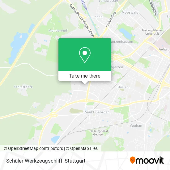 Карта Schüler Werkzeugschliff