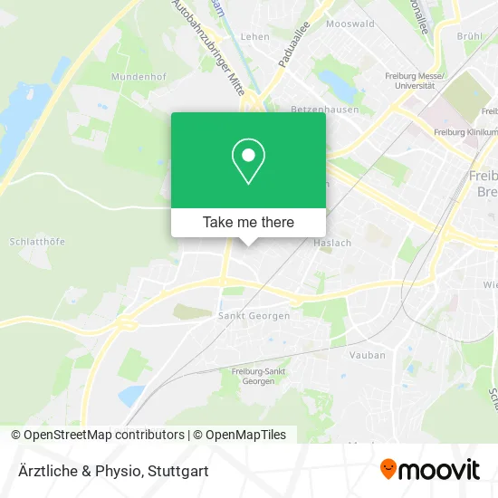 Карта Ärztliche & Physio