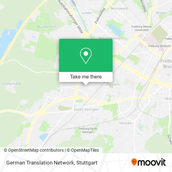 Карта German Translation Network