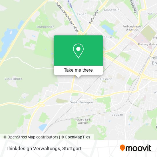Карта Thinkdesign Verwaltungs