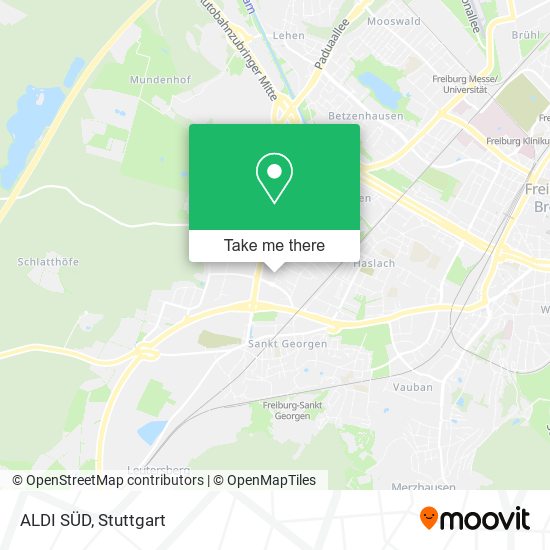 ALDI SÜD map