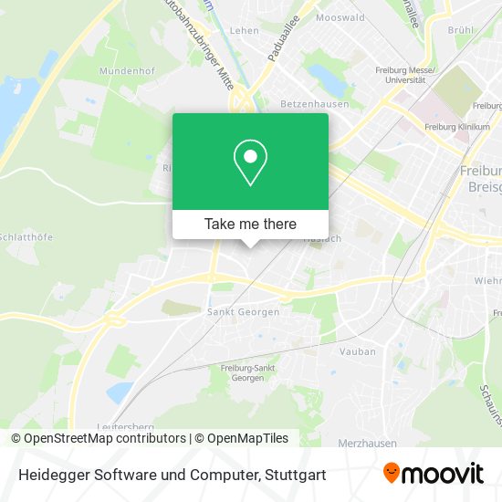 Карта Heidegger Software und Computer