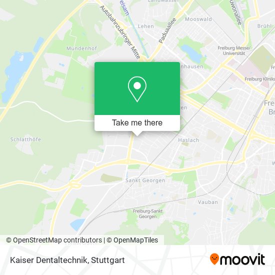 Kaiser Dentaltechnik map