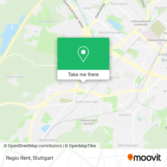 Карта Regio Rent