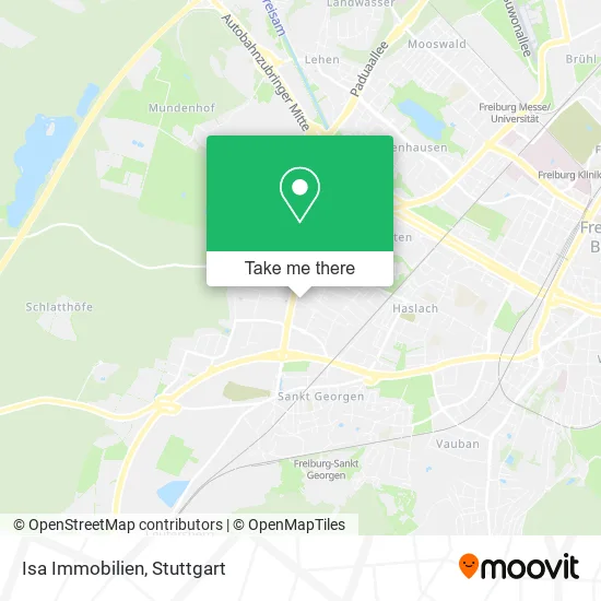 Карта Isa Immobilien