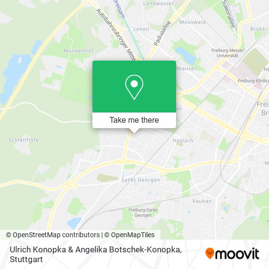 Ulrich Konopka & Angelika Botschek-Konopka map