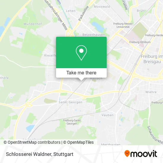 Карта Schlosserei Waldner