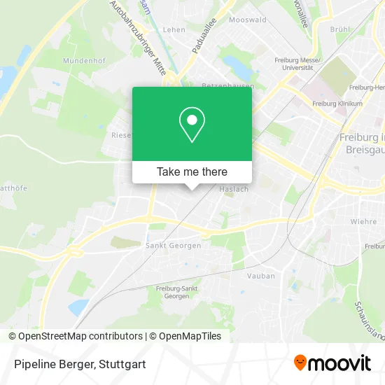 Карта Pipeline Berger
