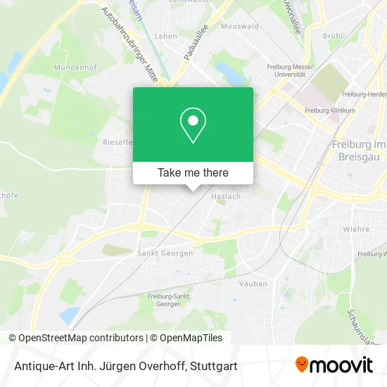 Карта Antique-Art Inh. Jürgen Overhoff