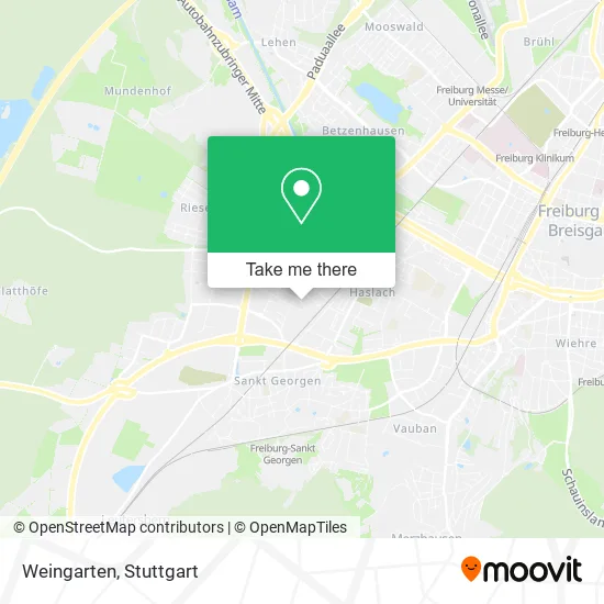 Карта Weingarten
