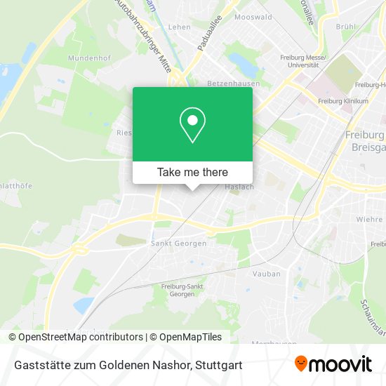 Gaststätte zum Goldenen Nashor map