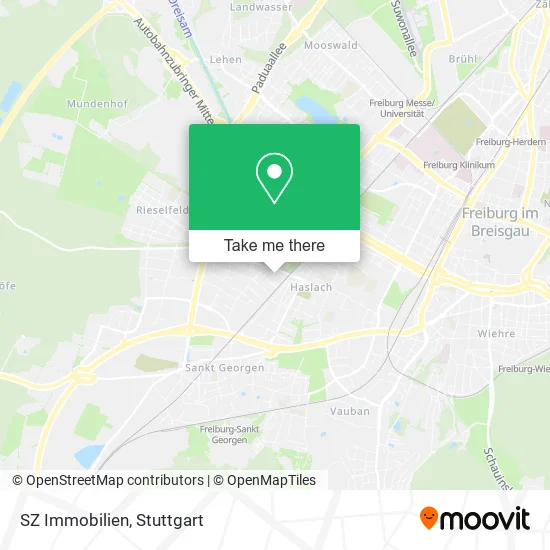 Карта SZ Immobilien