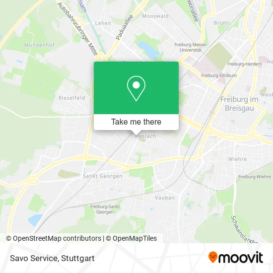 Карта Savo Service