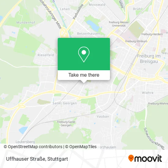 Uffhauser Straße map