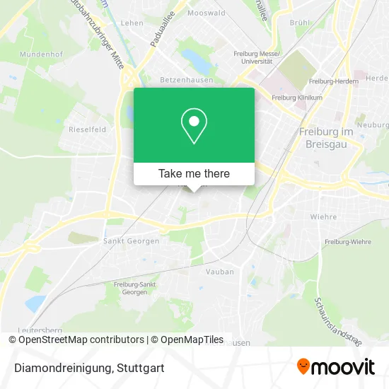 Карта Diamondreinigung