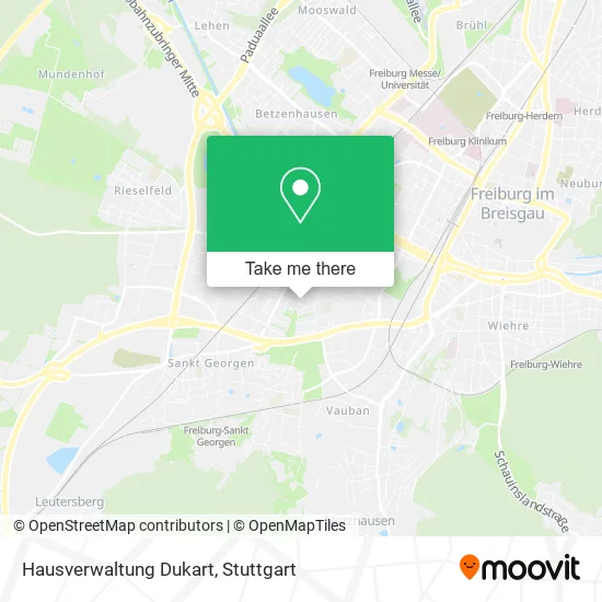 Карта Hausverwaltung Dukart