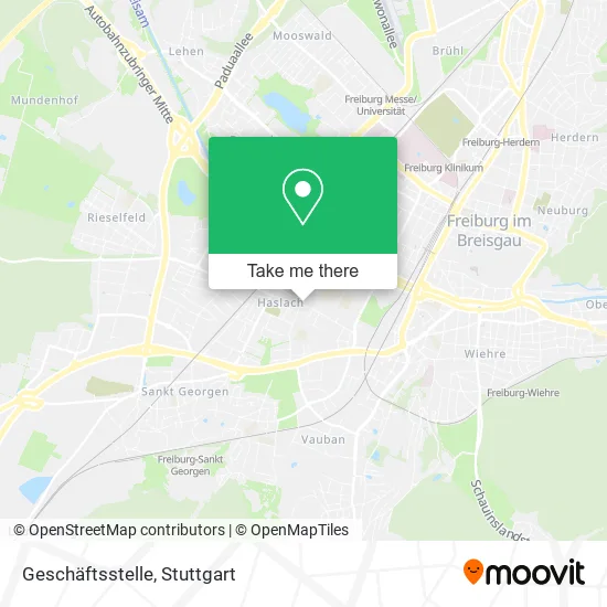 Карта Geschäftsstelle