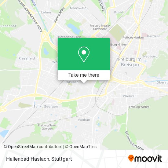 Карта Hallenbad Haslach