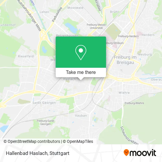 Карта Hallenbad Haslach