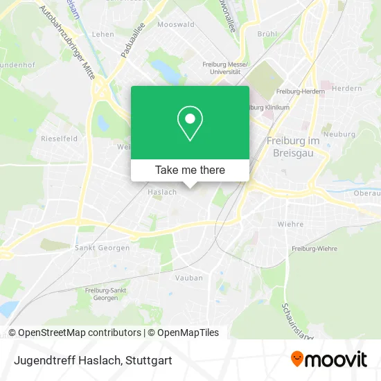 Карта Jugendtreff Haslach
