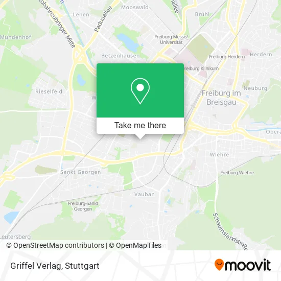 Карта Griffel Verlag